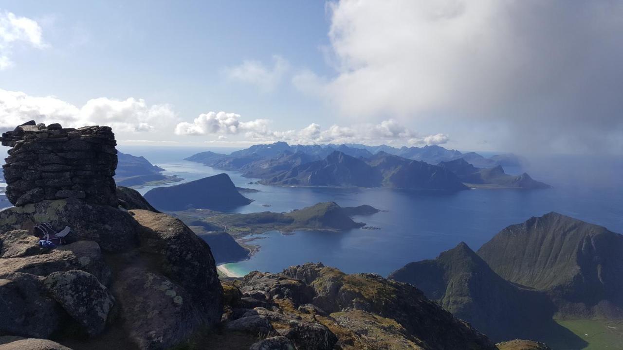 Villa Walter Lofoten With Sauna Kvalnes  Bagian luar foto