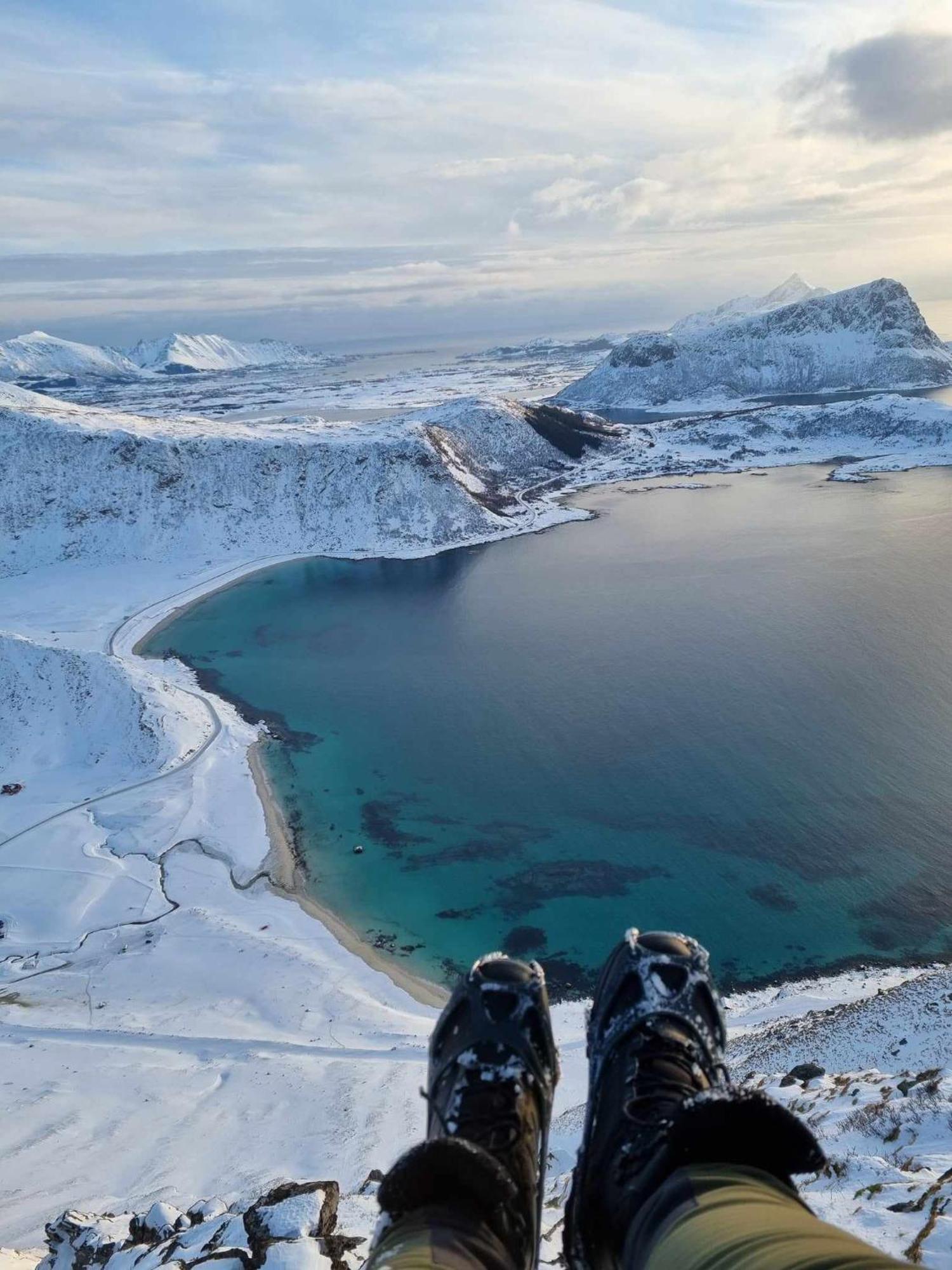Villa Walter Lofoten With Sauna Kvalnes  Bagian luar foto