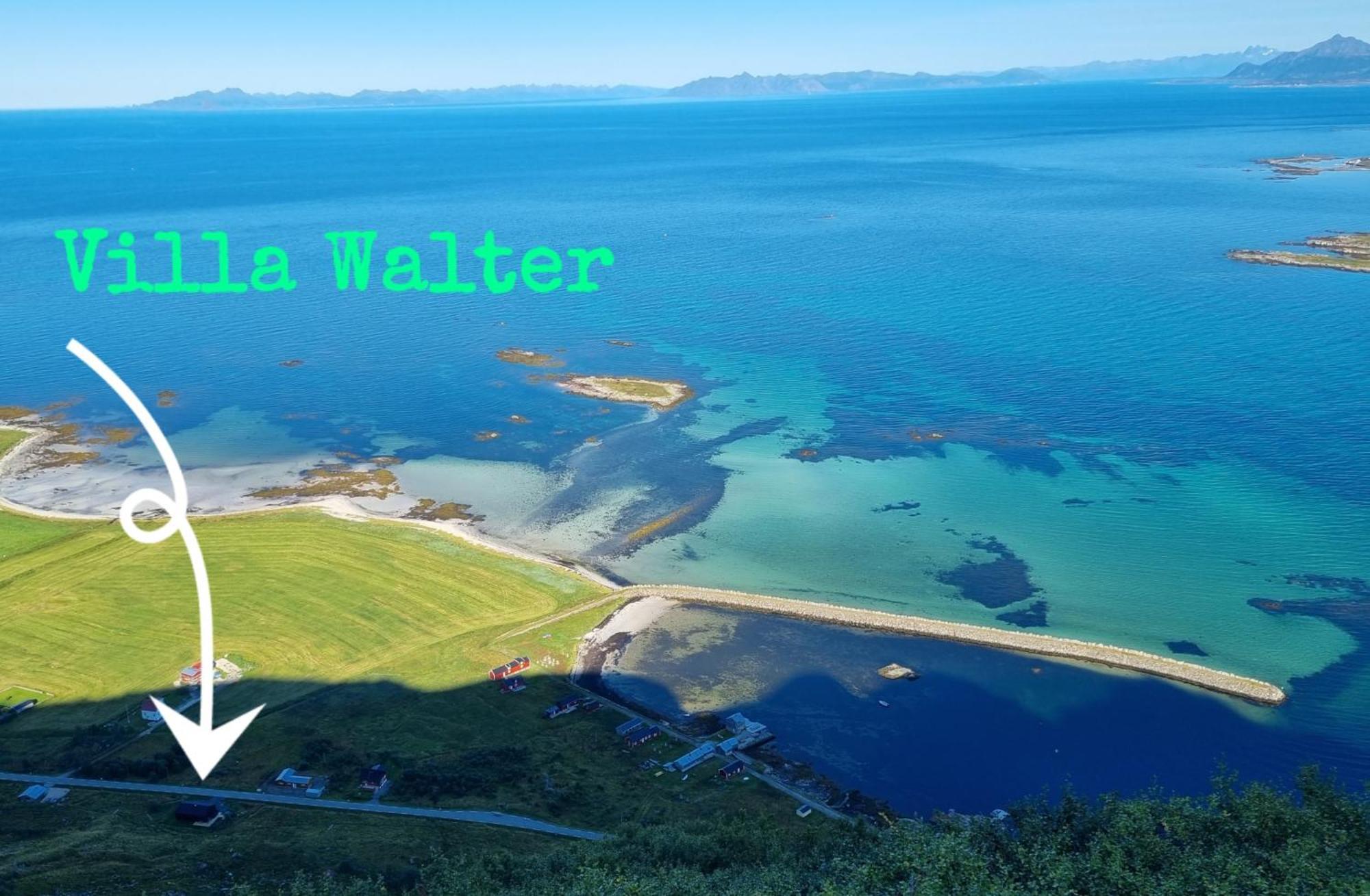 Villa Walter Lofoten With Sauna Kvalnes  Bagian luar foto