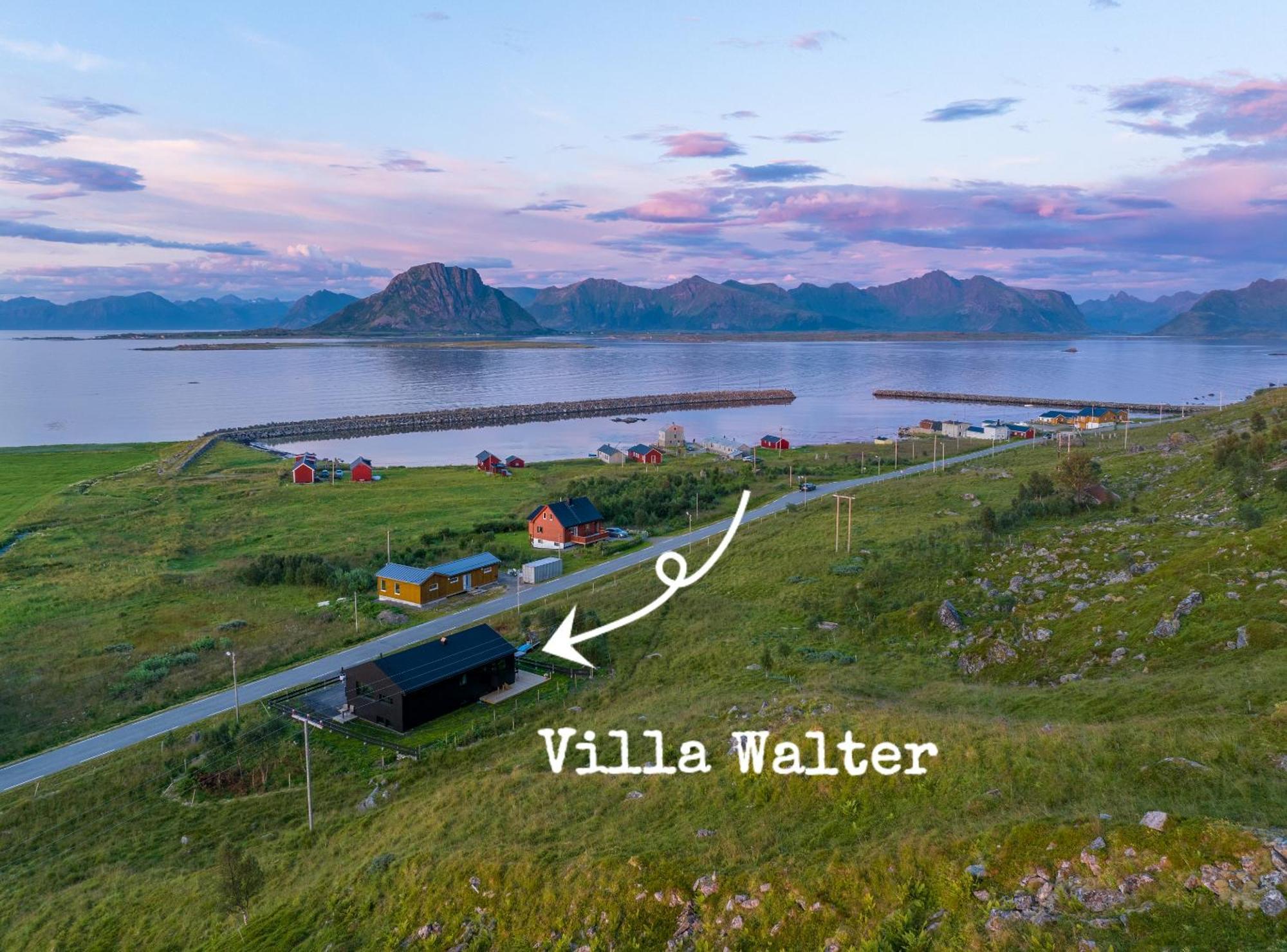 Villa Walter Lofoten With Sauna Kvalnes  Bagian luar foto