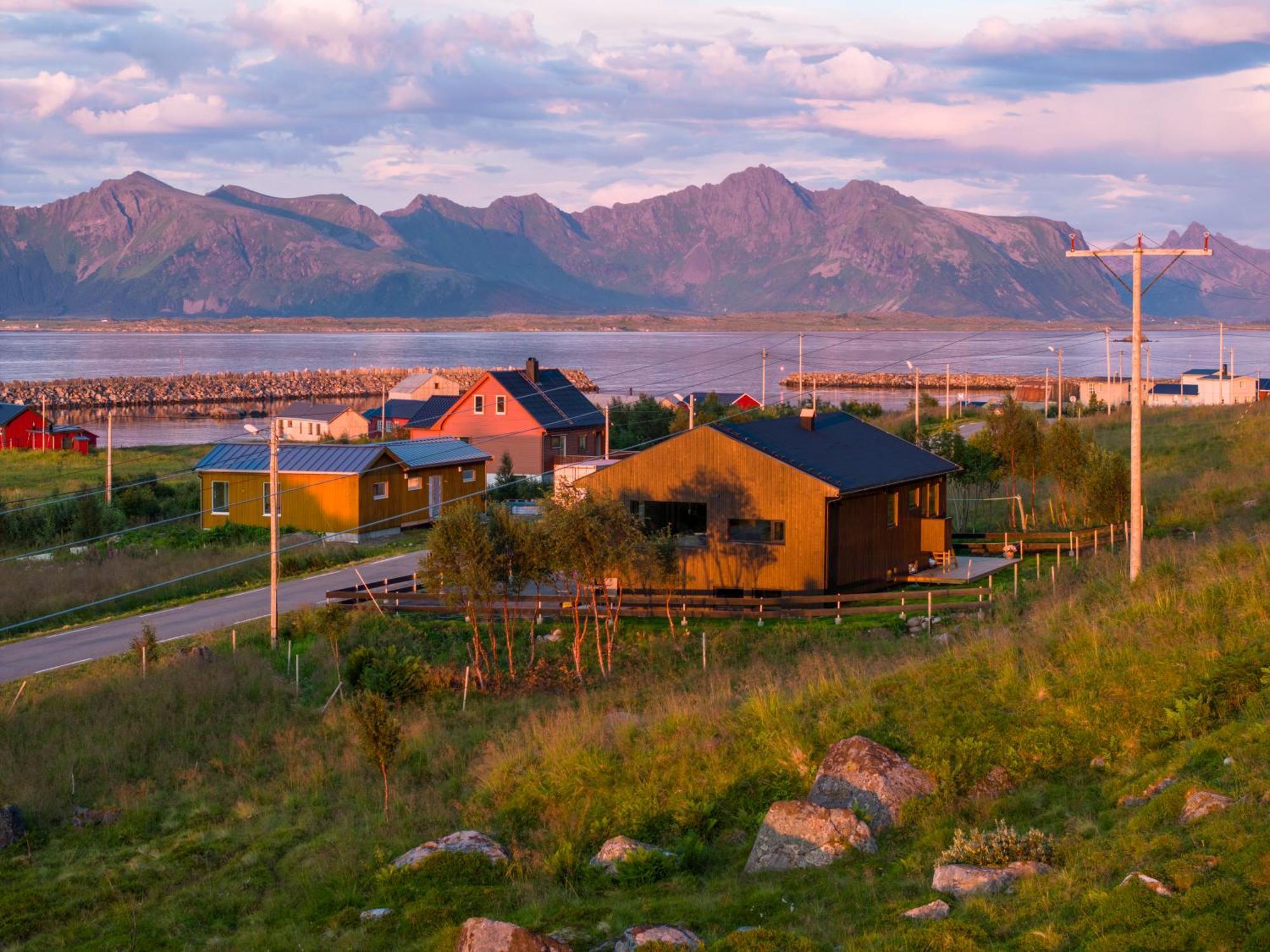 Villa Walter Lofoten With Sauna Kvalnes  Bagian luar foto