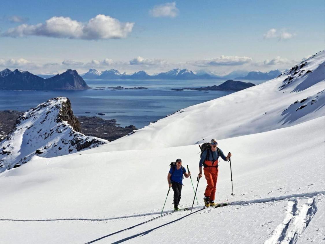 Villa Walter Lofoten With Sauna Kvalnes  Bagian luar foto