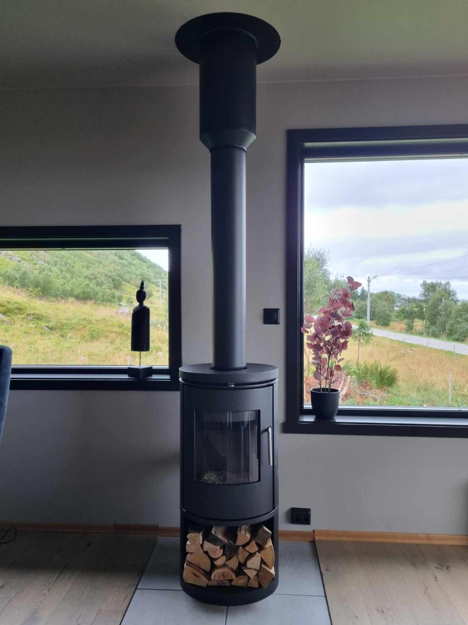 Villa Walter Lofoten With Sauna Kvalnes  Bagian luar foto