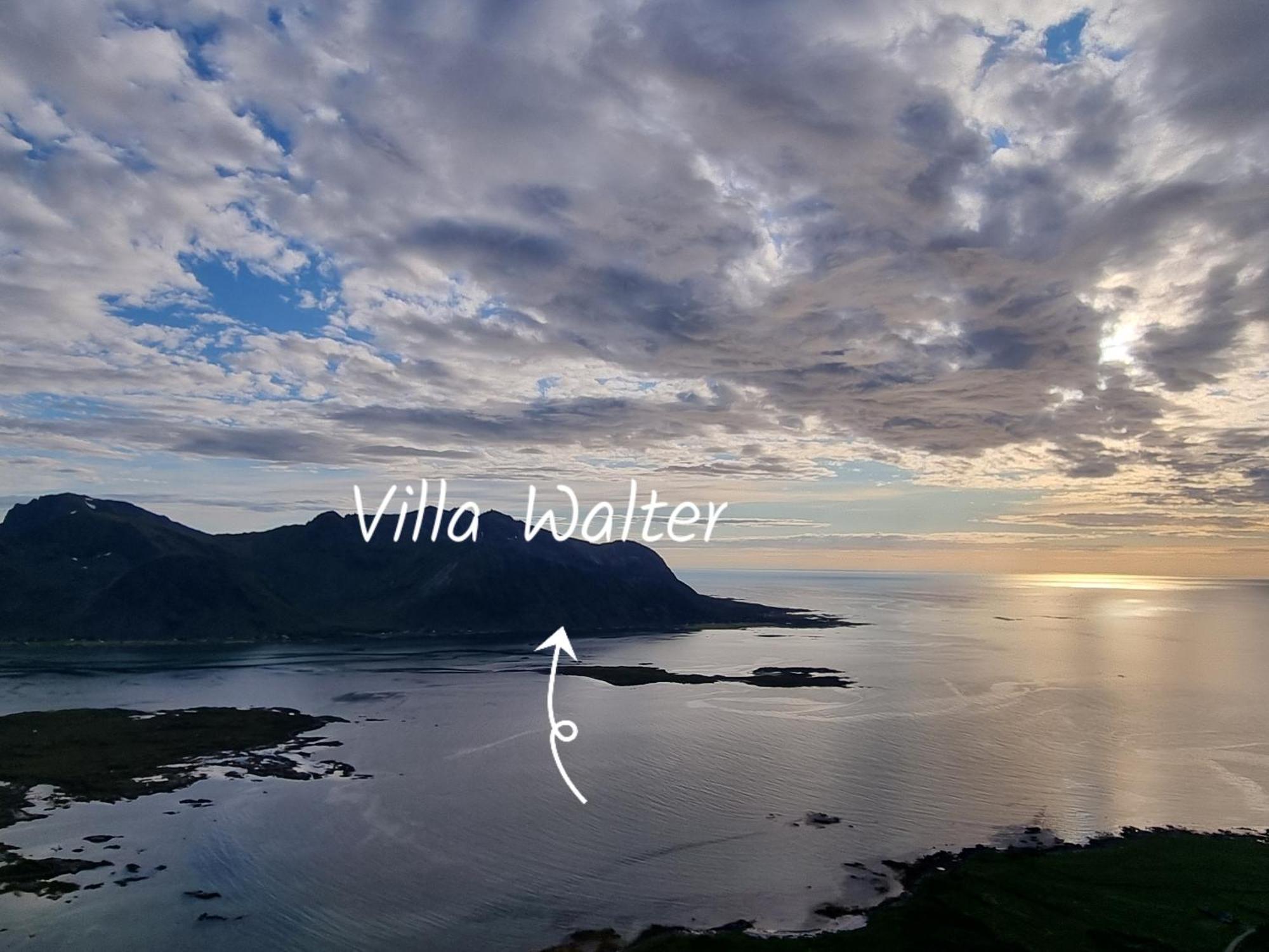 Villa Walter Lofoten With Sauna Kvalnes  Bagian luar foto
