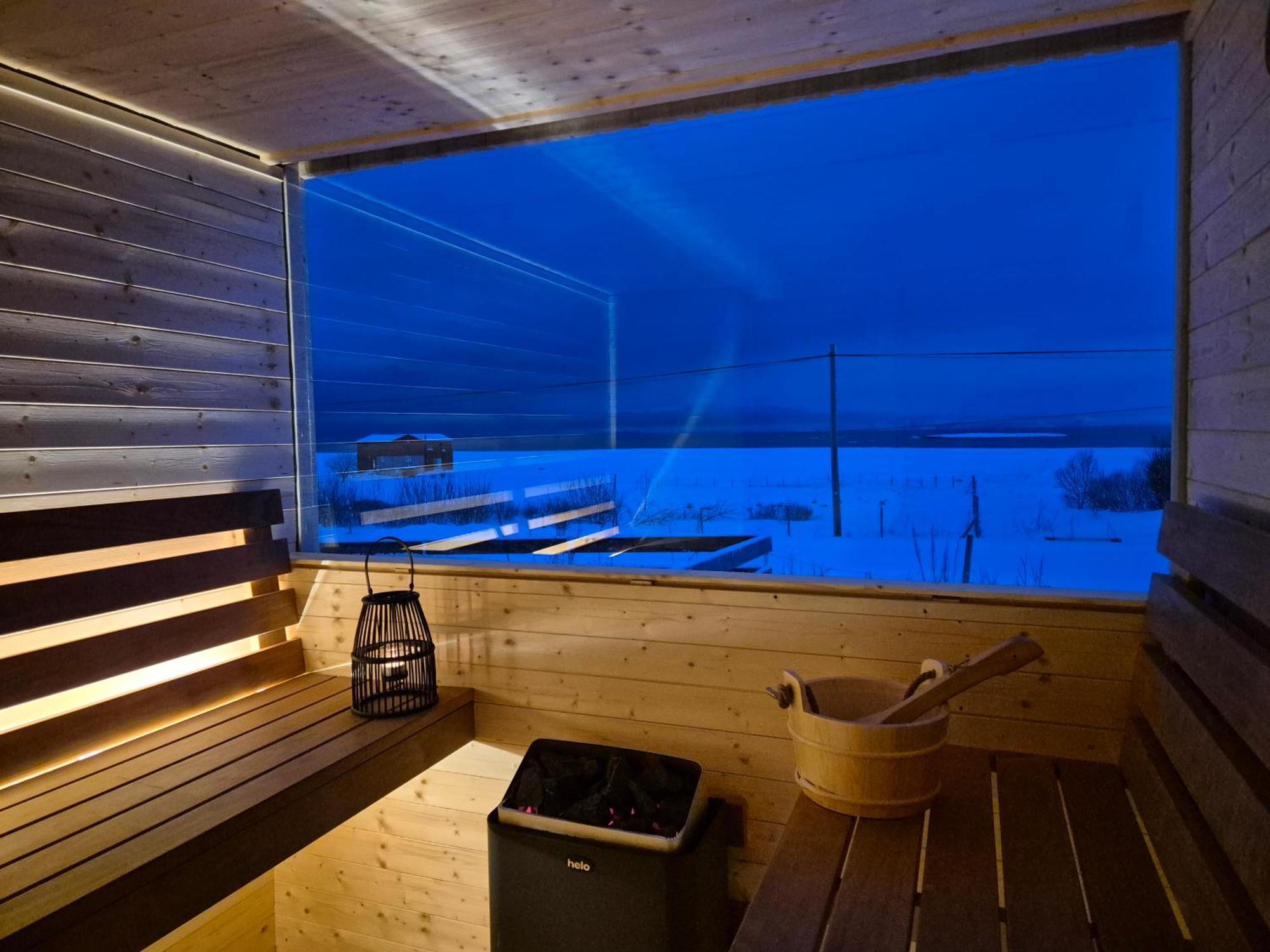 Villa Walter Lofoten With Sauna Kvalnes  Bagian luar foto